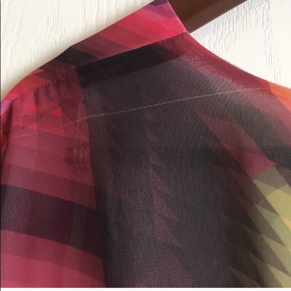 Lane Bryant Fun Patterned Blouse - Picture 7 of 7